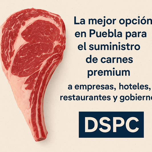 🥩 DSPC: La mejor opción en Puebla para el suministro de carnes premium a empresas, hoteles, restaurantes y gobierno