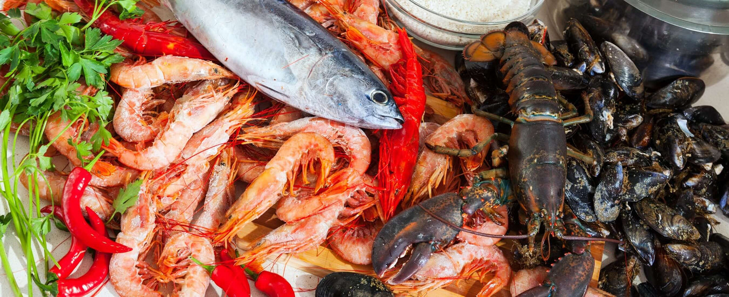 Productos del Mar Los productos del mar son sellados al vacío para mejorar su conservación y maximizar su inocuidad. DSPC
