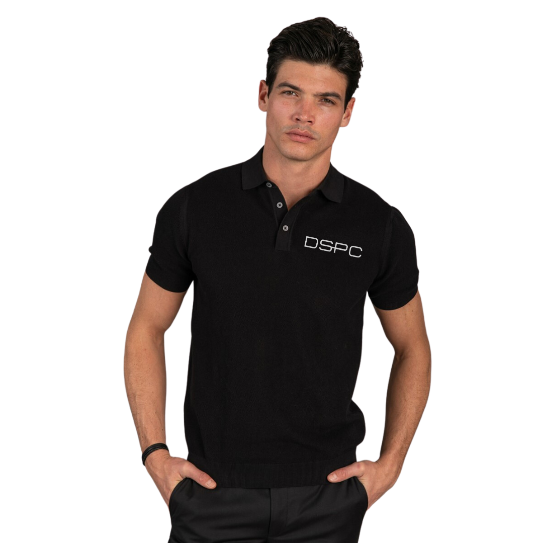 Playera Polo Negra DSPC