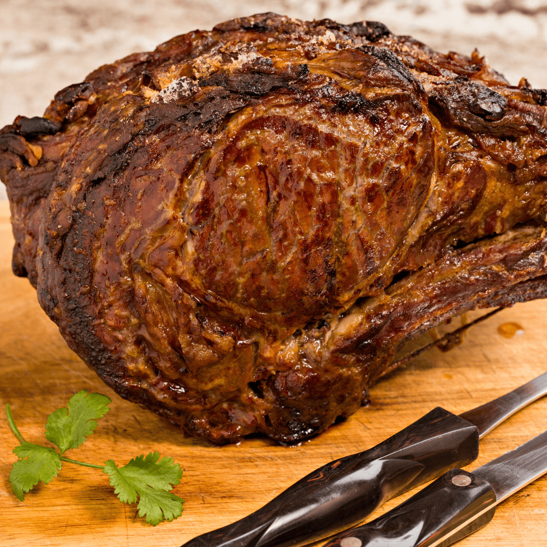 Rib Eye Limousin (Prime Rib) Rib eye de ganado joven Limousin. Extra suave y tierno, la pieza puede contener hueso.DSPC