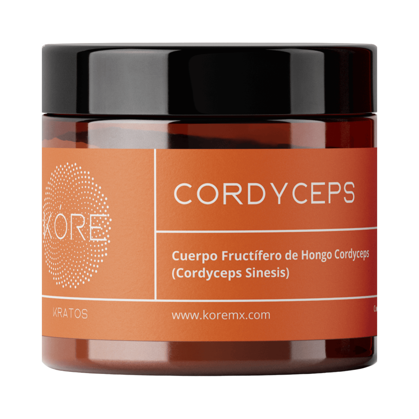 Cordyceps Sinensis Extracto puro de Cordyceps sinensis, hongo utilizado tradicionalmente en Asia por su perfil nutricional único. Presentado en un frasco con 60 cápsulas, es ideal como complemento diario para personas activas que buscan mantener su bienes