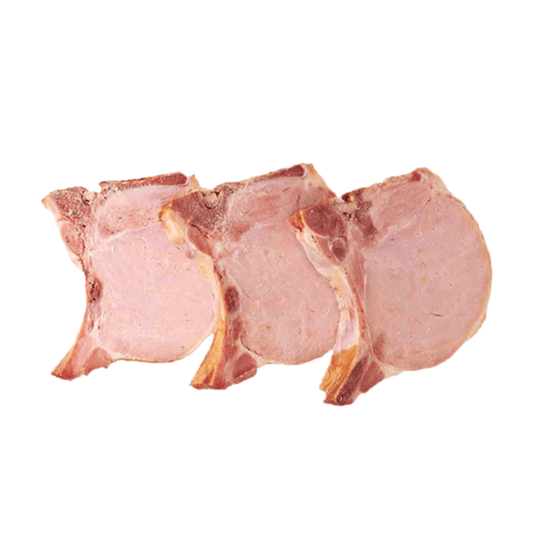 Chuleta ahumada La Chuleta Ahumada es un corte de carne de cerdo suavemente curado y ahumado, que destaca por su sabor profundo, jugosidad y aroma único. Este proceso de ahumado tradicional realza su perfil de sabor, convirtiéndola en una opción versátil