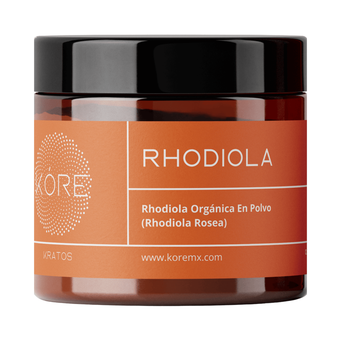Rhodiola Rosea Extracto puro de Rhodiola Rosea, planta adaptógena originaria de regiones frías, conocida por su uso tradicional como apoyo en situaciones de esfuerzo físico o mental. Presentado en un frasco con 60 cápsulas, es un complemento ideal para qu