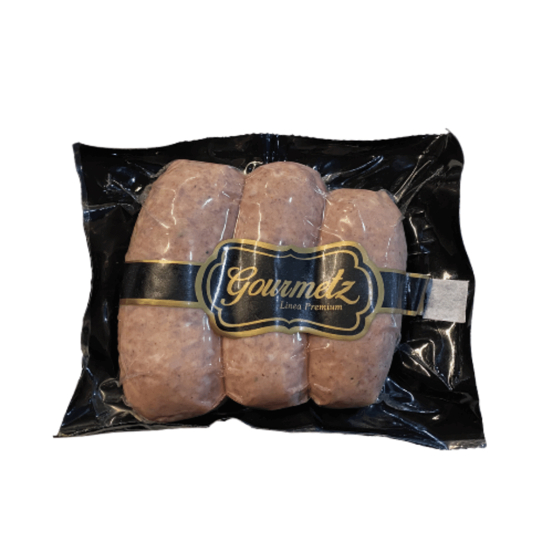 Chorizo Argentino Premium El Chorizo Argentino Premium es un embutido artesanal elaborado con carne de res y cerdo de la más alta calidad, cuidadosamente sazonado con especias tradicionales que realzan su sabor único. Este chorizo se distingue por su text