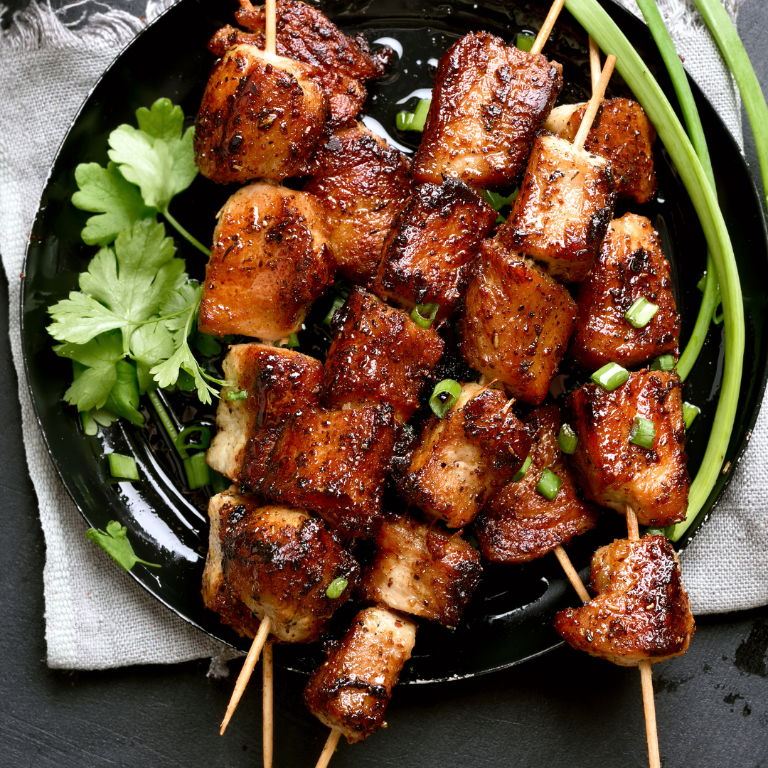 Brochetas Pork Belly
