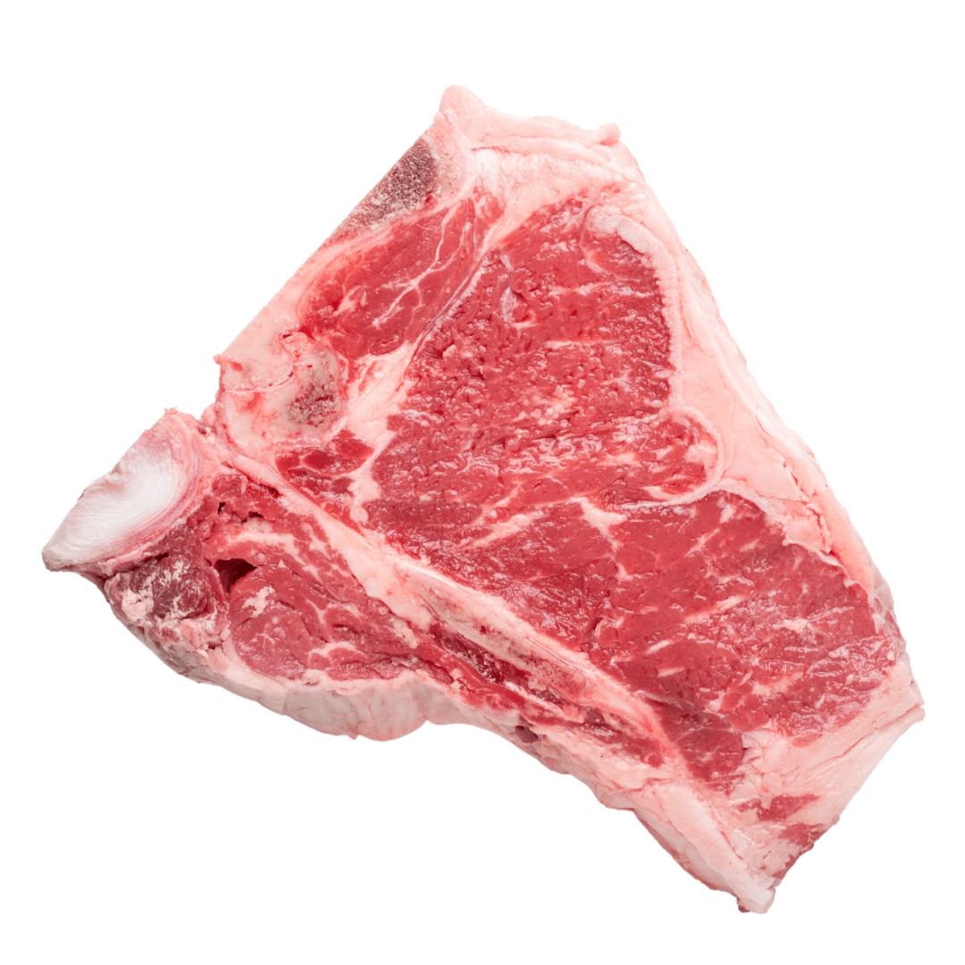 T-bone El T-bone es un corte que reúne dos musculos: el solomillo y el entrecot. La parte más pequeña es la del primero y la de mayor tamaño del segundo.DSPC