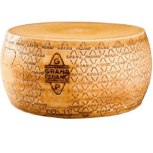 Grana Padano El Grana Padano es un queso semigraso de pasta dura, elaborado con leche de vaca proveniente de dos ordeños diarios, reconocido por su textura granular y su sabor suave, ligeramente dulce y menos concentrado que el Parmigiano-Reggiano. Origin