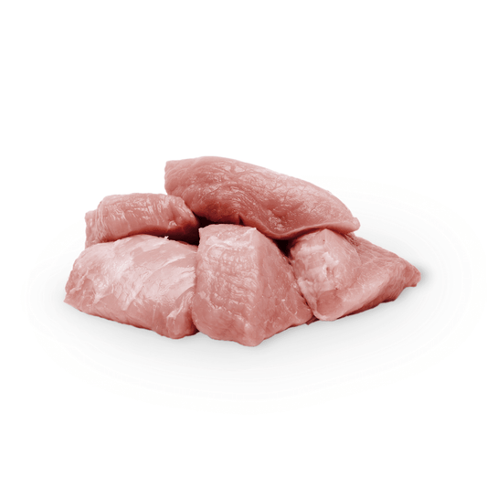 Pierna cerdo en trozos Pierna deshuesada y sin cuero.DSPC