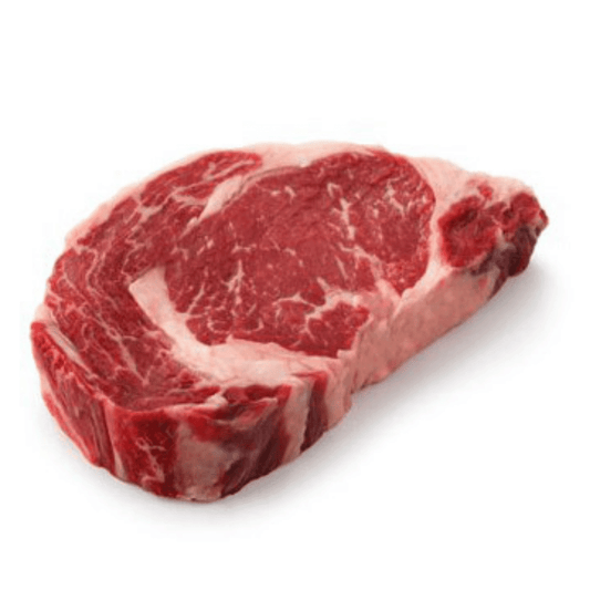 Rib eye Choice El ojo de bistec es un filete extraído de la sección de la costilla de ternera, entre las costillas seis y la doce. Los filetes de ojo de bistec están mayoritariamente compuestos por el músculo longísimo pero también pueden contener partes