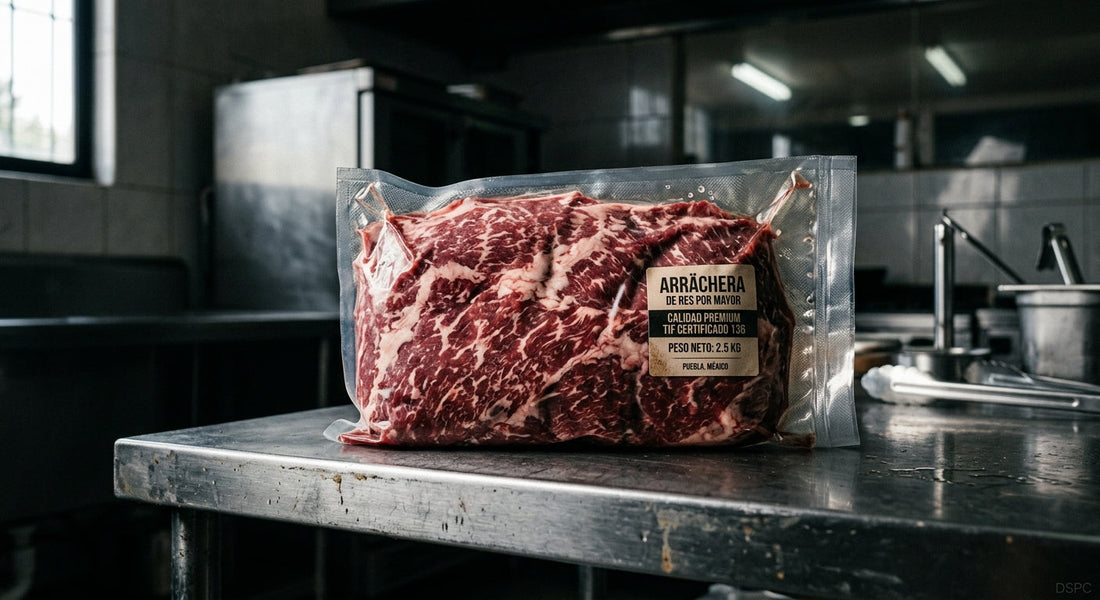 Arrachera de Res por Mayor en Puebla | Distribuidora DSPC — DSPC - Distribuidora San Pedro Cholula, San Pedro Cholula, Puebla, México