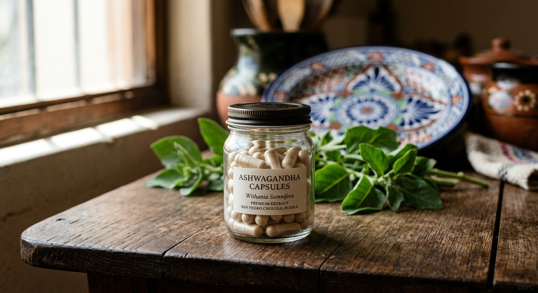 Ashwagandha en Puebla: Dónde comprar y horarios abiertos hoy — DSPC - Distribuidora San Pedro Cholula, San Pedro Cholula, Puebla, México