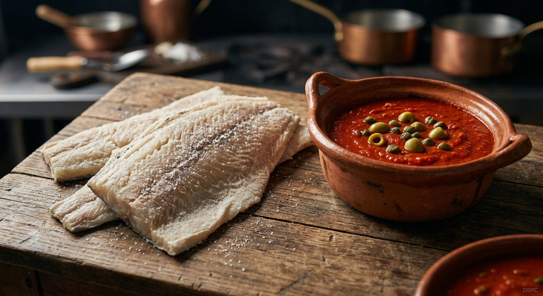 Bacalao a la Vizcaína: Guía profesional para elegir y desalar el pescado perfecto — DSPC - Distribuidora San Pedro Cholula, San Pedro Cholula, Puebla, México