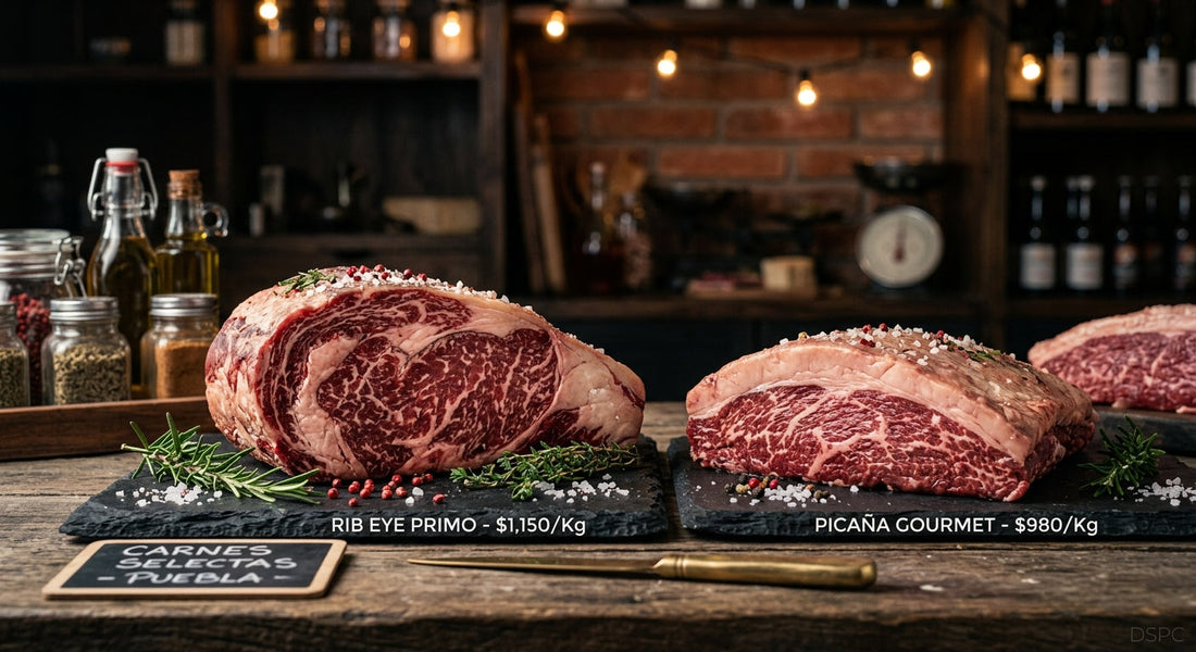 Carnicería Gourmet Puebla: Guía de Cortes Premium TIF en DSPC — DSPC - Distribuidora San Pedro Cholula, San Pedro Cholula, Puebla, México