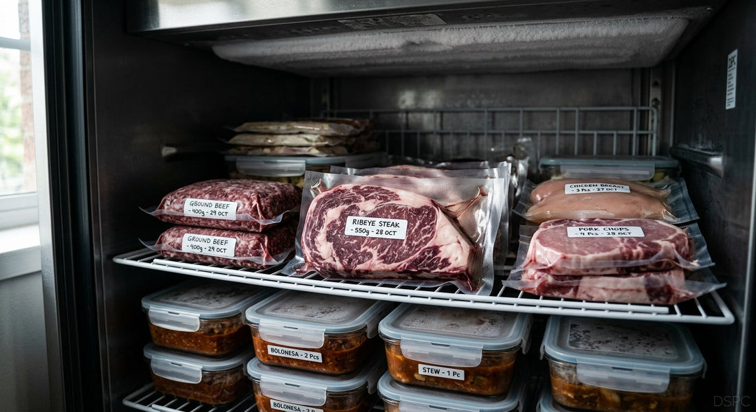 Guía maestra: Cómo congelar y organizar tu pedido de carne para maximizar su frescura — DSPC - Distribuidora San Pedro Cholula, San Pedro Cholula, Puebla, México