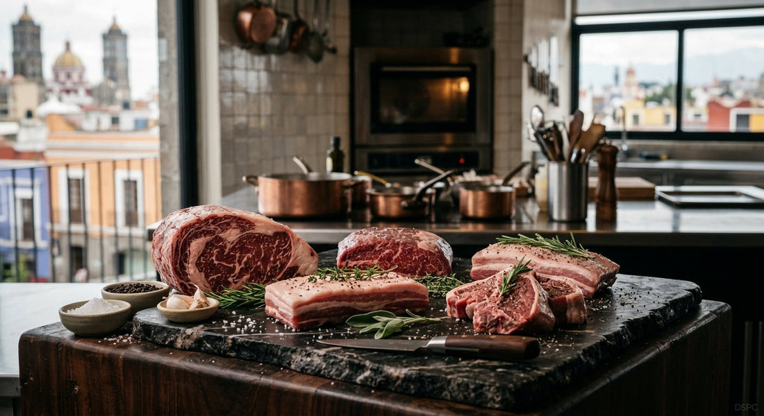 Guía técnica para comprar carne de calidad en Puebla: Estrategias para restauranteros — DSPC - Distribuidora San Pedro Cholula, San Pedro Cholula, Puebla, México