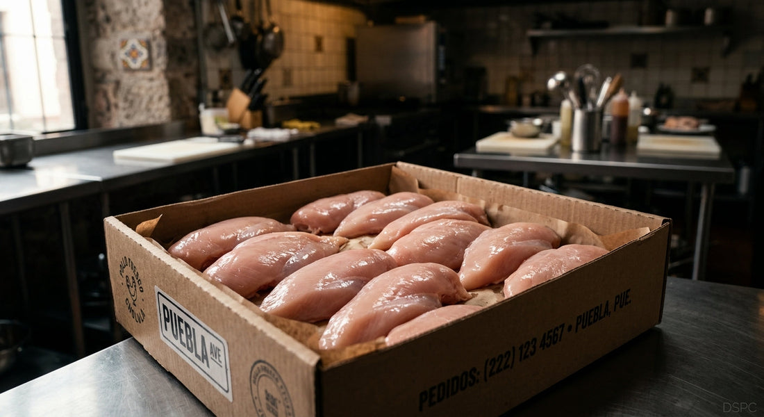 Comprar Pechuga de Pollo por Caja en Puebla: Guía de Mayoreo — DSPC - Distribuidora San Pedro Cholula, San Pedro Cholula, Puebla, México