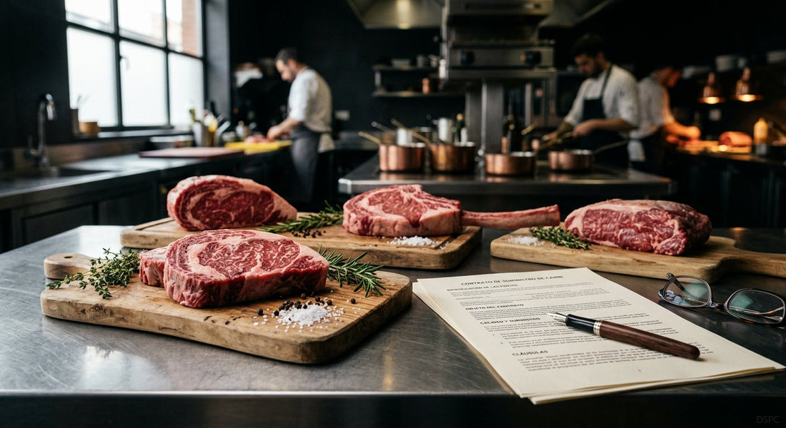 Contrato de suministro de carne: cláusulas clave para proteger tu restaurante — DSPC - Distribuidora San Pedro Cholula, San Pedro Cholula, Puebla, México