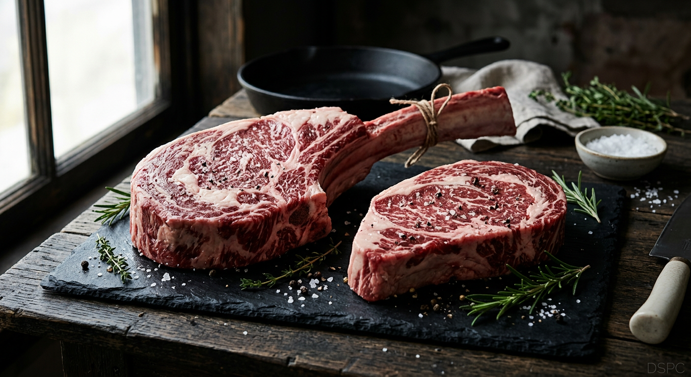 Guía de Cortes de Carne: Rib Eye y Tomahawk en La Paz, Puebla – DSPC