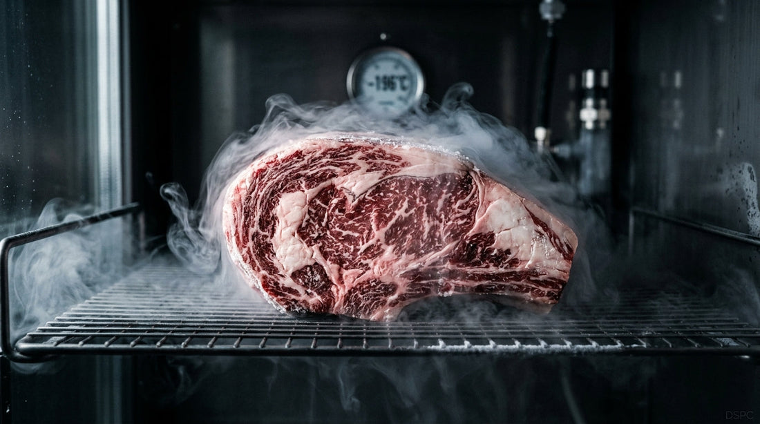 La ciencia de la ultracongelación con nitrógeno: Por qué tu carne sabe mejor — DSPC - Distribuidora San Pedro Cholula, San Pedro Cholula, Puebla, México