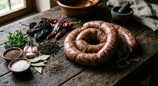 Longaniza Artesanal por Mayoreo en Puebla: Calidad TIF para Negocios — DSPC - Distribuidora San Pedro Cholula, San Pedro Cholula, Puebla, México