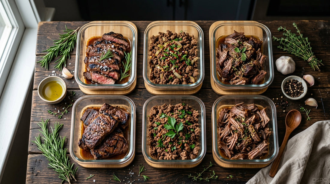 Guía maestra de Meal Prep con proteínas: Cómo conservar y recalentar carne de forma segura — DSPC - Distribuidora San Pedro Cholula, San Pedro Cholula, Puebla, México