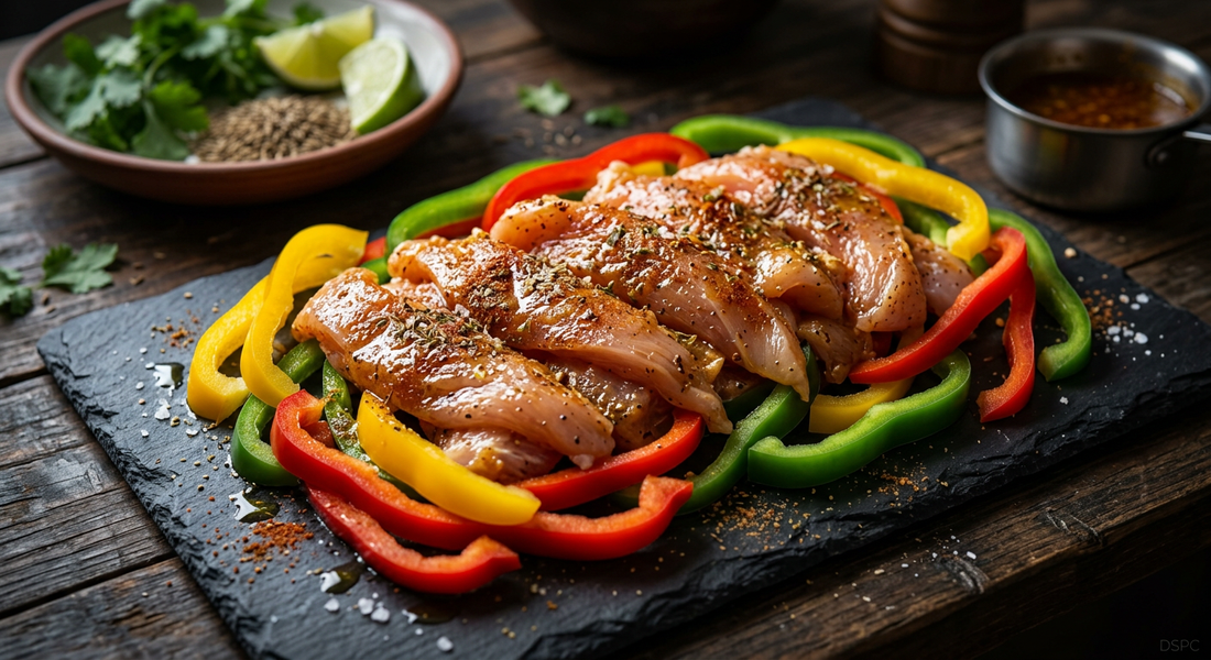 Ordenar Fajitas de Pollo Online en Puebla: Calidad TIF a Domicilio — DSPC - Distribuidora San Pedro Cholula, San Pedro Cholula, Puebla, México