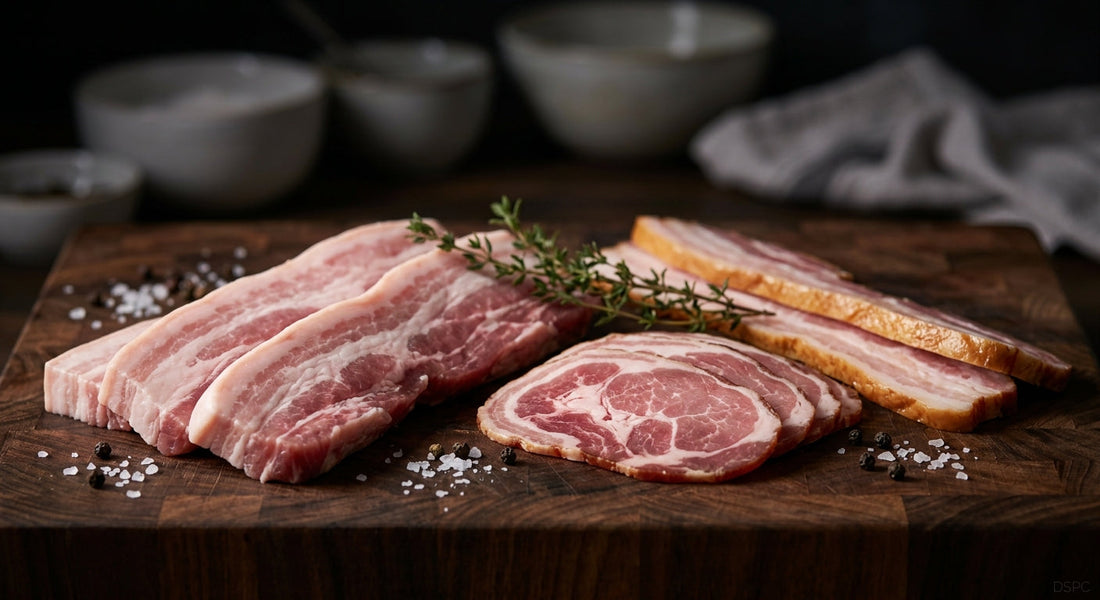 Panza de cerdo, pancetta y tocino: Diferencias y nomenclatura del corte — DSPC, Puebla