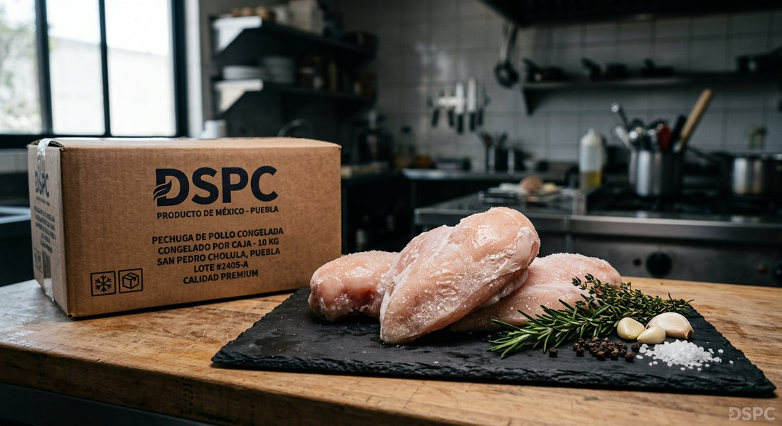 Pechuga de Pollo Congelada por Caja en Puebla: Guía de Compra — DSPC - Distribuidora San Pedro Cholula, San Pedro Cholula, Puebla, México