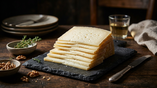 Queso Manchego Rebanado por Mayoreo en Puebla: Calidad y Frescura para tu Negocio — DSPC Distribuidora San Pedro Cholula, Puebla — DSPC - Distribuidora San Pedro Cholula, San Pedro Cholula, Puebla, México