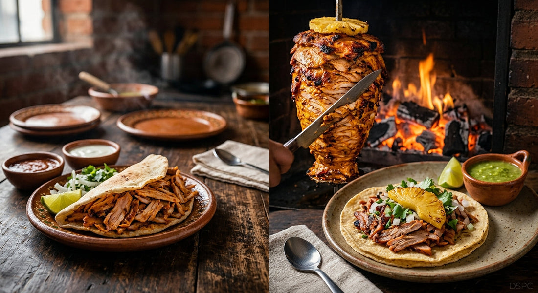 Taco Árabe vs. Taco al Pastor: Origen Poblano, Cortes de Cerdo y Diferencias Técnicas — DSPC - Distribuidora San Pedro Cholula, San Pedro Cholula, Puebla, México