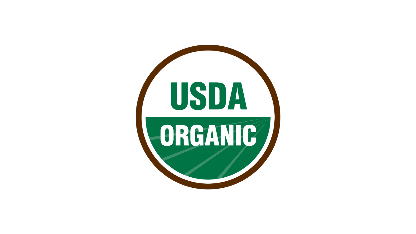 USDA ORGANIC USDA Organic es una certificación otorgada por el Departamento de Agricultura de los Estados Unidos (United States Department of Agriculture) que garantiza que un producto ha sido producido cumpliendo estrictos estándares de agricultura y gan