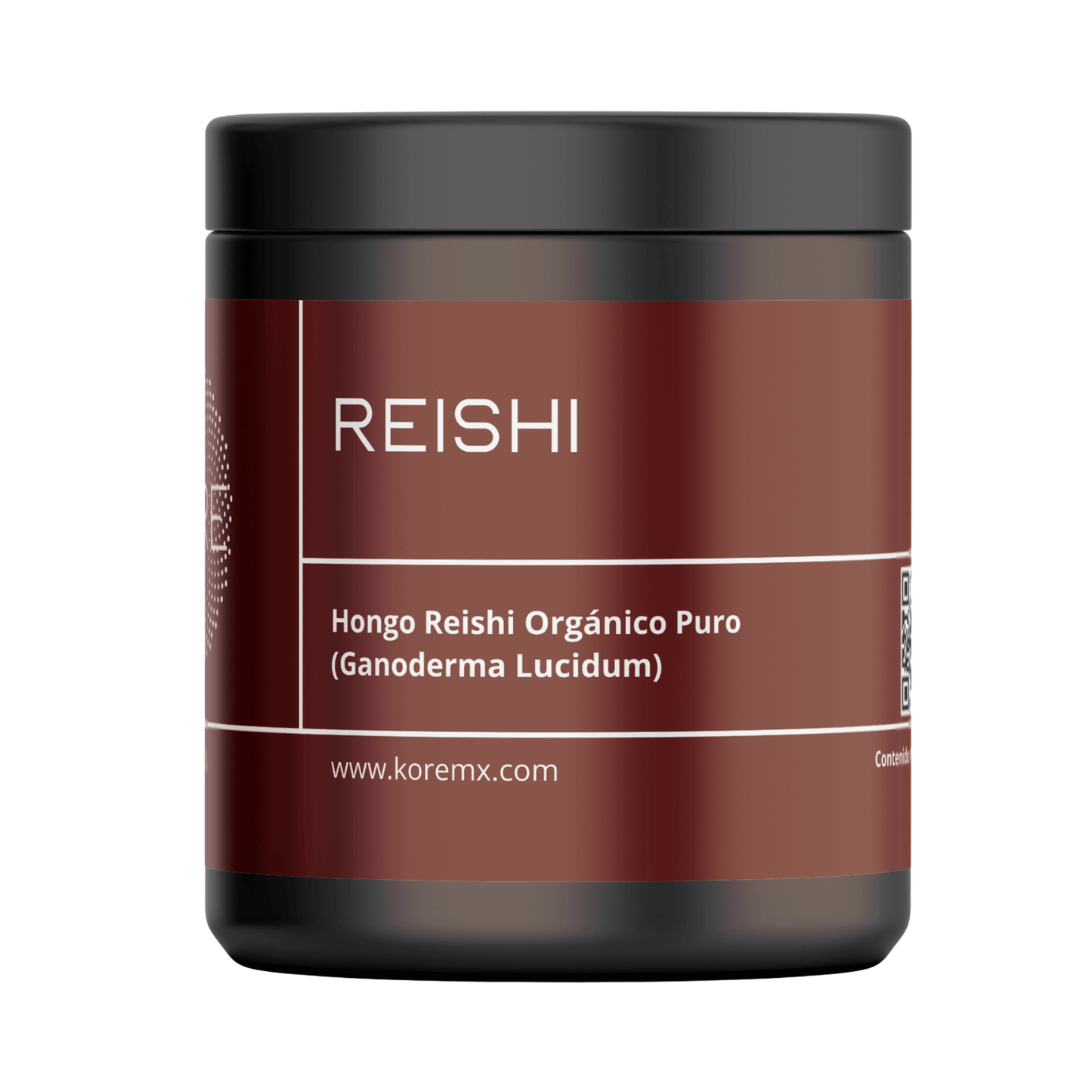 Reishi (Ganordemra Lucidum) Extracto puro de Ganoderma lucidum (Reishi), hongo conocido por su uso tradicional en el apoyo del bienestar inmunológico y el equilibrio general del organismo. Presentado en un frasco con 60 cápsulas, es un complemento ideal p