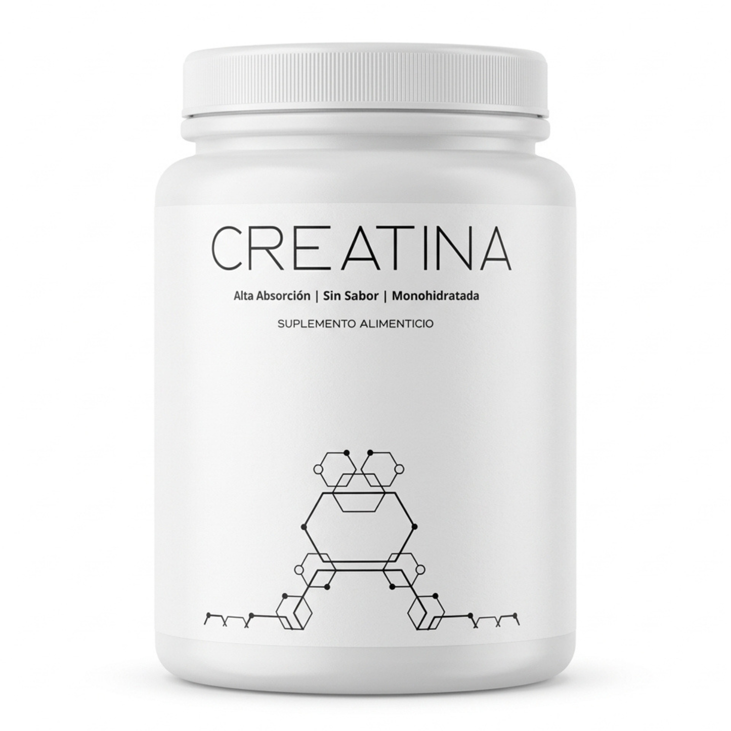 Creatina Monohidratada Pura 200 Mesh | Micronizada & Alta Absorción