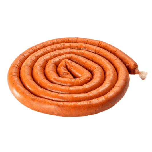 Chistorra Gourmet DSPC La Chistorra Gourmet DSPC es un embutido fresco elaborado con una cuidadosa mezcla de carne picada de cerdo y vacuno, combinada con panceta, tocino y una generosa cantidad de pimentón que le otorga su característico color y sabor es