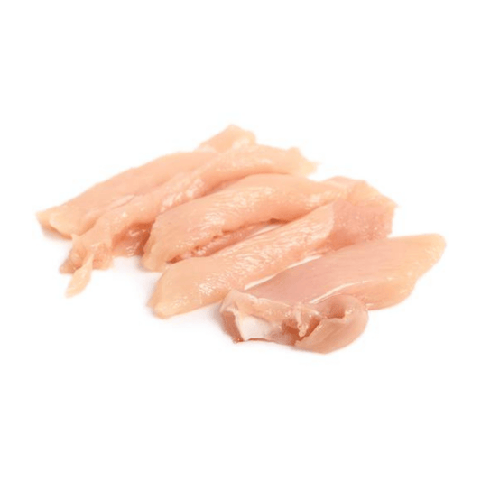 Fajitas de Pechuga de Pollo Las Fajitas de Pechuga de Pollo de DSPC México son tiras de pechuga de pollo cuidadosamente seleccionadas, completamente limpias y sin grasa. Este corte es ideal para quienes buscan una opción saludable, versátil y lista para c